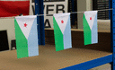 Djibouti - Mini Flag 4x6"