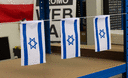 Israel - Fähnchen 10 x 15 cm