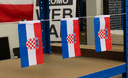 Croatie - Fanion 10 x 15 cm