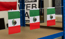 Mexiko - Fähnchen 10 x 15 cm