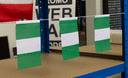 Nigeria - Fähnchen 10 x 15 cm