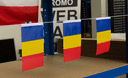 Roumanie - Fanion 10 x 15 cm
