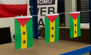 Sao Tome and Principe - Mini Flag 4x6"