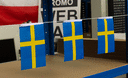 Suède - Fanion 10 x 15 cm