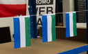 Sierra Leone - Mini Flag 4x6"