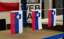 Slovenia - Mini Flag 4x6"