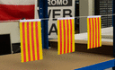 Katalonien - Fähnchen 10 x 15 cm