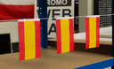 Spanien ohne Wappen - Fähnchen 10 x 15 cm