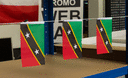 Saint Kitts and Nevis - Mini Flag 4x6"