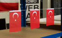 Türkei - Fähnchen 10 x 15 cm