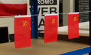 UDSSR Sowjetunion - Fähnchen 10 x 15 cm