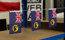 Australia Western - Mini Flag 4x6"