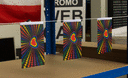 Regenbogen Liebe - Fähnchen 10 x 15 cm