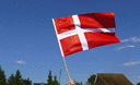 Dänemark - Stockflagge PRO 60 x 90 cm