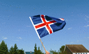 Iceland - Hand Waving Flag PRO 2x3 ft