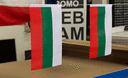 Bulgarien - Minifahne 15 x 22 cm