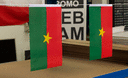 Burkina Faso - Minifahne 15 x 22 cm