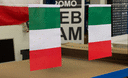 Italien - Minifahne 15 x 22 cm