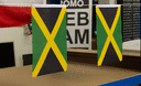 Jamaika - Minifahne 15 x 22 cm