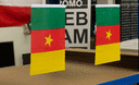 Cameroun - Fanion 15 x 22 cm