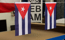 Kuba - Minifahne 15 x 22 cm