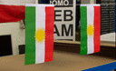 Kurdistan - Little Flag 6x9"