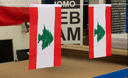 Liban - Fanion 15 x 22 cm