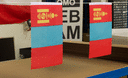 Mongolia - Little Flag 6x9"