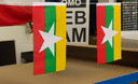 Myanmar new - Little Flag 6x9"