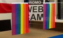 Rainbow - Little Flag 6x9"