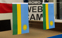 Rwanda - Fanion 15 x 22 cm