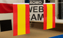 Spanien ohne Wappen - Minifahne 15 x 22 cm