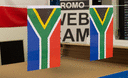 Afrique du Sud - Fanion 15 x 22 cm