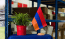 Armenien - Holz Tischflagge 15 x 22 cm