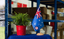 Australien Royal Australian Air Force RAAF - Holz Tischflagge 15 x 22 cm