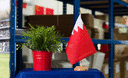 Bahrain - Holz Tischflagge 15 x 22 cm