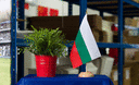 Bulgarien Holz Tischflagge 15 x 22 cm