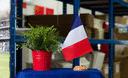 Frankreich - Holz Tischflagge 15 x 22 cm