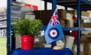 Royal Airforce - Table Flag 6x9", wooden