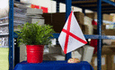 St. Patrick cross - Table Flag 6x9", wooden