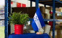 Honduras - Holz Tischflagge 15 x 22 cm