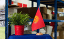 Kirgisistan - Holz Tischflagge 15 x 22 cm