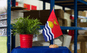Kiribati - Table Flag 6x9", wooden