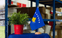 Kosovo - Table Flag 6x9", wooden