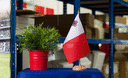 Malta - Table Flag 6x9", wooden