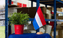 Niederlande - Holz Tischflagge 15 x 22 cm