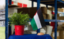Palestine - Drapeau de table 15 x 22 cm, bois