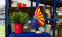 Arizona - Drapeau de table 15 x 22 cm, bois