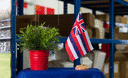 Hawaii - Holz Tischflagge 15 x 22 cm