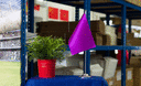 Purple - Satin Table Flag 6x9"